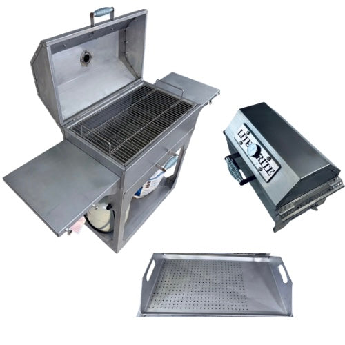 Large Lite-Rite Charcoal Grill