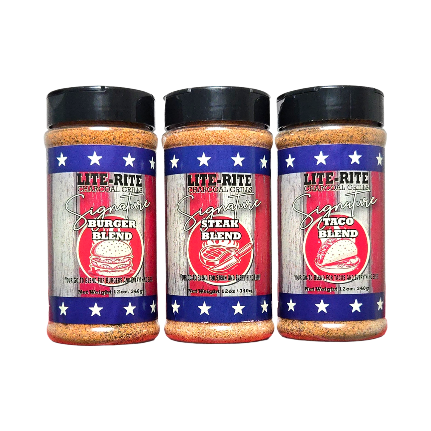 Lite-Rite Signature Seasoning (Large 12 oz Bottles)
